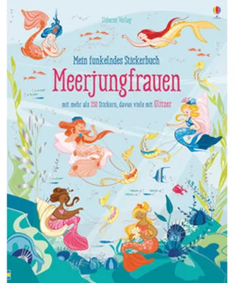 Obrázok produktu pre Mein funkelndes Stickerbuch: Meerjungfrauen