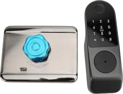 Produktbild von Smart Lock, Fingerabdruckschlüsselloses Eingangstür Lock -App -Steuerung 2 Karten, elektronischer Touchscreen -Tastatur -Set