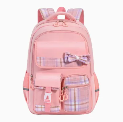 Produktbild von Schulrucksack Mädchen,Kinderrucksack für Schule Reisen,Große Kapazität Schulrucksack Teenager, Rucksack für Mädchen 9-16 Jahre Rosa