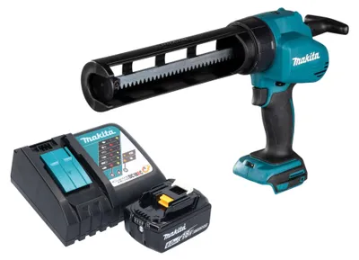 Zdjęcie produktu dla Makita DCG 180 RG1 akumulatorowy pistolet na kartusze 18 V + 1x akumulator 6,0 Ah + ładowarka