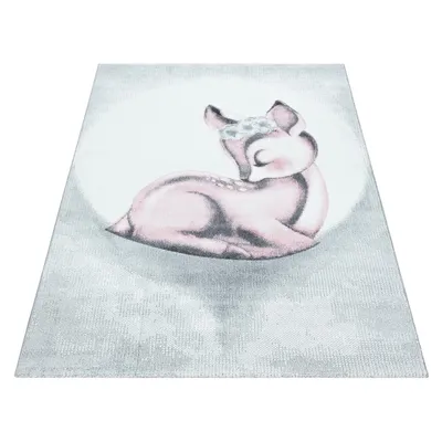 Produktbild von Ayyildiz Hali BAMBI1201700850PINK, Teppich, Polypropylen (PP), Pink, Rechteck, 1200 mm, 1700 mm