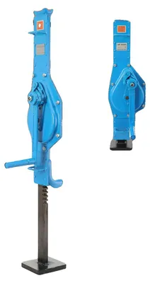 Produktbild von Hydraulikheber, maximale Tragfähigkeit 3 Tonnen, Stützhöhe 73 bis 109 cm, maximale Hubhöhe 35 cm, Handkurbel Länge 25 cm, Griff Länge 12,7 cm