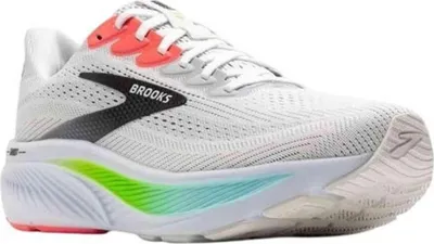 Produktbild von BROOKS Ghost 17 WHITE/PINK CLAY/GECKO 43