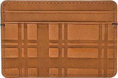 Produktbild von FOSSIL Kartenhalter Bronson Card Case Camel hellbraun