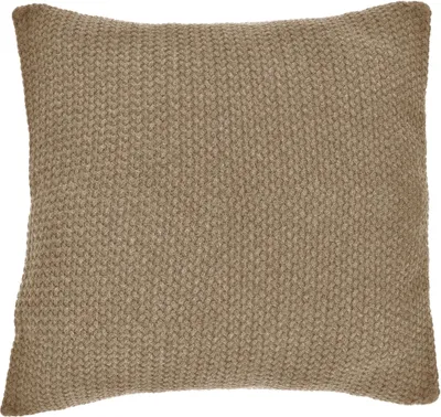 Produktbild von nielsen HOME Kissenbezug Kian gestrickt,50x50 cm, Sand, 100% Baumwolle, Strick, ® Standard 100