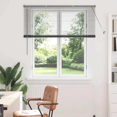 Obrázok produktu pre Rímske žalúzie Tmavo šedá 130 x 130 cm Hliník