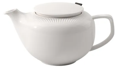 Obrázek produktu pro Sada čajového nádobí Villeroy & Boch Afina, 7 dílů pro 6 osob – konvice a šálky s uchy