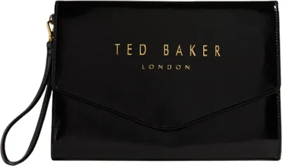 Produktbild von Ted Baker Clutch Handgelenktasche Crinkie Crinkle Icon Pouch Black schwarz