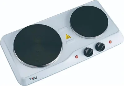 Obrázok produktu pre Dvojit elektrick varn doska Oliver Voltz OV51445ND, 2500 W, 5 rovn, sveteln indiktor, biela