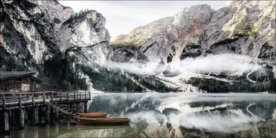 Produktbild von Metallbild Wildsee IV 200x100 cm