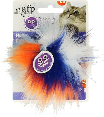 Produktbild von AFP Katzenspielzeug Furry Fluffer orange
