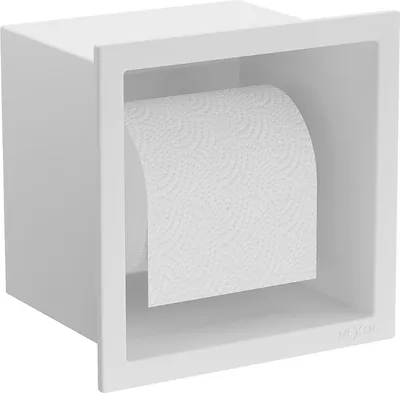 Produktbild von Mexen X-Wall-P Toilettenpapierhalter, Weiß - 1923