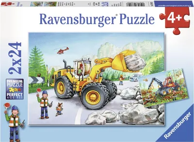Zdjęcie produktu dla Koparka i ciągnik leśny Ravensburger