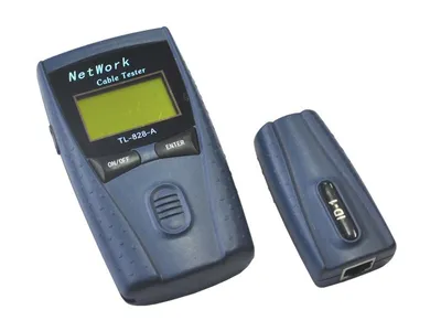 Image de Testeur de câbles réseau Alantec NI021, testeur de câbles UTP/STP, gris