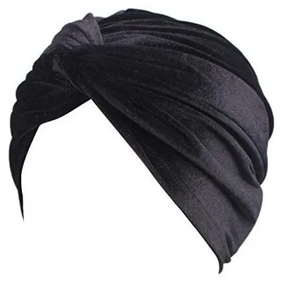 Zdjęcie produktu dla Czapka damska beanie aksamitna turban chemioterapia dla kobiet