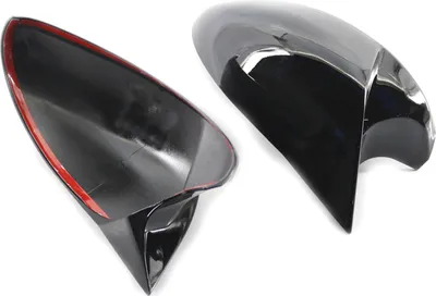 Obrázok produktu pre Lesklé čierne kryty bočných zrkadiel náhradné pre BMW E90 E91 E92 E93 PRE-LCI M3 Style