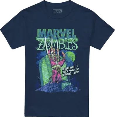 Immagine prodotto di Marvel Zombies - T-shirt da uomo TV14910 (M) (blu navy)