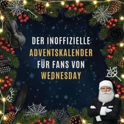 Produktbild von Der inoffizielle Adventskalender für Fans von Wednesday