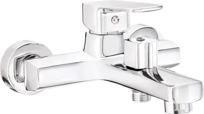 Image de Wall-mounted bathtub mixer