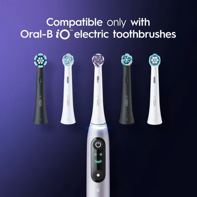 Productafbeelding van Braun Oral-B iO RB WW-4 Radiant White, set van 4 opzetborstels