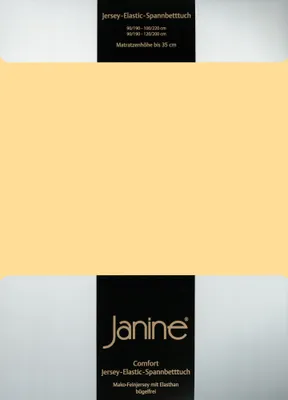 Produktbild von Janine JERSEY Spannbetttuch- 5007 200 X 200 vanille