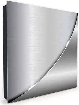 Produktbild von Nachbildung-Schlüsselkasten, Magnetpinnwand und Memoboard mit Glasfront Motiv Metallische Form