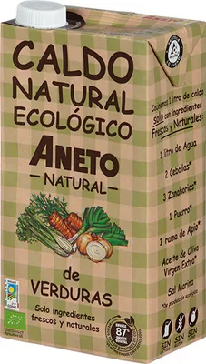 Produktbild von Glutenfreie -Gemüsebrühe, Flüssig, 1 L – Aneto Natural