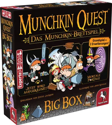 Immagine prodotto di Munchkin Quest Il Gioco da Tavolo 2a Edizione