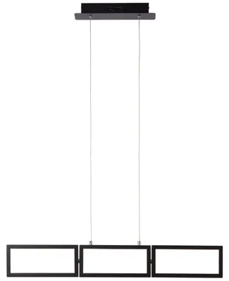 Produktbild von BRILLIANT Pendelleuchte, 3-flammig Ranut schwarz IP20  34 Watt dimmbar LED integriert
