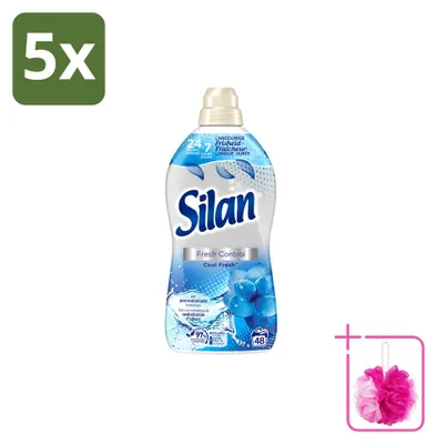 Produktbild von 5 x Silan Fresh Control Wasverzachter Cool Fresh, 1056 ml - Sparpackung - 5 Stücke