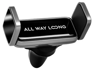 Productafbeelding van Telefoonhouder Auto Ventilatie - GSM Houder Auto - Telefoonhouders Auto Ventilatierooster - Mobiel Houder Auto - Phone Holder Car - Universeel - Zwart
