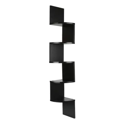 Produktbild von Wandregal Wand-Eckregal Wandregale 20x20x123cm Schwarz
