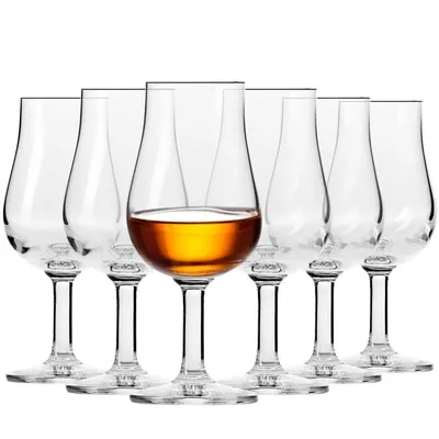 Produktbild von Krosno 6x100ml Gläser zur Verkostung von WHISKY ARMAGNAC COGNAC PROFESSIONAL