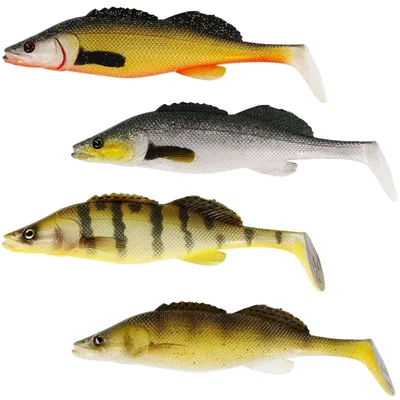 Produktbild von Westin 12cm ZanderTeez Shadtail 21g - 2 Gummifische, Farbe:Volga Zander