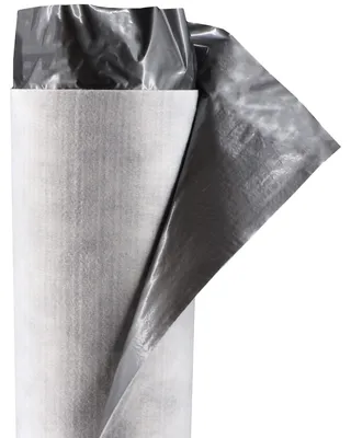 Produktbild von Trittschalldämmung mit Dampfsperre 200 m² 1m breit – Parkett- und Laminatunterlage 1,5 mm – PES-Vlies 150 g/m² mit 70 µm PE-Folie