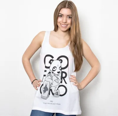 Produktbild von Cro - The boy who became a Panda, Girl-Top Größe: M