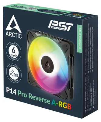 Image de ARCTIC Lüfter 140*140*27 P14 Pro Reverse A-RGB