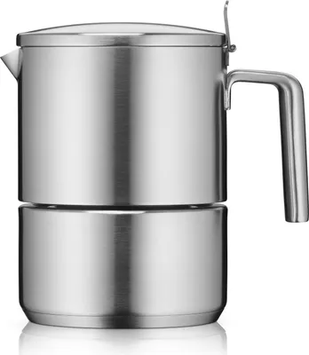 Produktbild von WMF 3201000291, Espressomaschine, 0,35 l, Gemahlener Kaffee, Edelstahl