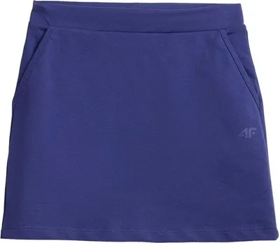 Immagine prodotto di 4F ragazze gonna a maglia blu navy con tasche 140CM