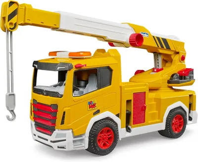 Produktbild von Bruder Spielfahrzeug Roadmax Baustelle ROADMAX Kran-LKW 03471