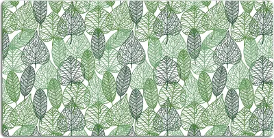 Produktbild von Schreibtischmatte Tischunterlage 120x60 cm Mauspad - Waldblätter