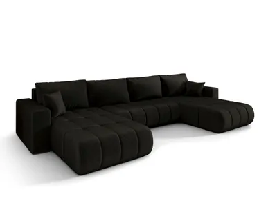 Produktbild von BEDANTE Ecksofa mit Schlaffunktion MILO U PREMIUM Monolith 95