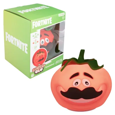 Imagen del producto de Fortnite SquishyGlo, lámpara de silicona, recargable, 15 cm