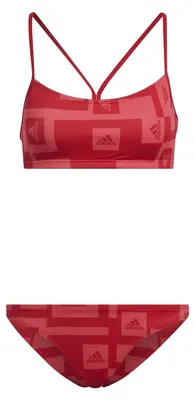 Produktbild von ADIDAS H62032 Damen Bikini Bars AOP W, Rot Rosa, XS