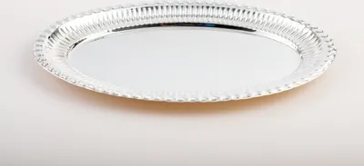 Produktbild von Tablett für Messgarnitur versilbert Ø 13 cm