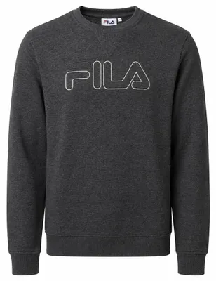Produktbild von M|FILA "JDN" Retro Crew Sweatshirt LMSPM006-Charcoal