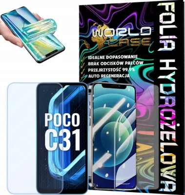 Zdjęcie produktu dla Folia Hydrożelowa Ochronna Do Poco C31 Na Ekran Mocna Wytrzymała