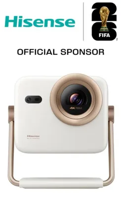 Image de Projecteur Hisense M2SE-PRO pour cinéma maison, Ultra HD (3840x2160), HDMI 1x, 1300 lumens, 1000:1, 2 x 10W, VidaaU7, 65"-200", blanc