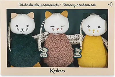 Produktbild von Kaloo Meine Kätzchen 3 Einheiten Mehrfarbig  Mehrfarbig One Size