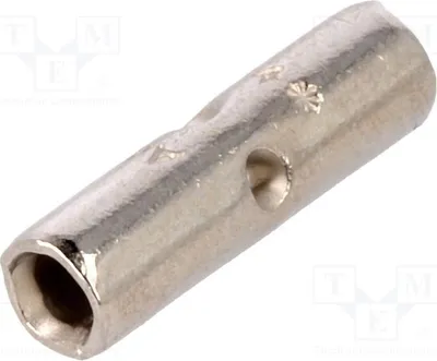 Zdjęcie produktu dla 1 sztuka złączki miedziane do łączenia kabli, 1,25÷2 mm², nieizolowane, niklowane, 323795, typu "bootlace ferrule" (kołnierz kablowy)
